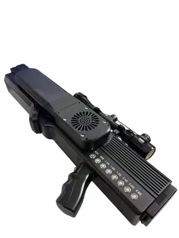  华容手持便携式枪型低空防御反制八通道